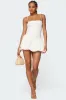 Ribbed Bubble Skirt Mini Dress sold by Edikted