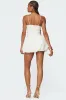 Ribbed Bubble Skirt Mini Dress sold by Edikted