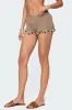 Kairi Bead Crochet Shorts sold by Edikted