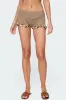Kairi Bead Crochet Shorts sold by Edikted