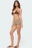 Kairi Bead Crochet Shorts sold by Edikted