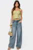 Galya Textured Halter Top sold by Edikted