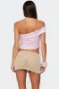 Yafa Asymmetric Off Shoulder Top sold by Edikted