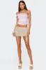 Yafa Asymmetric Off Shoulder Top sold by Edikted