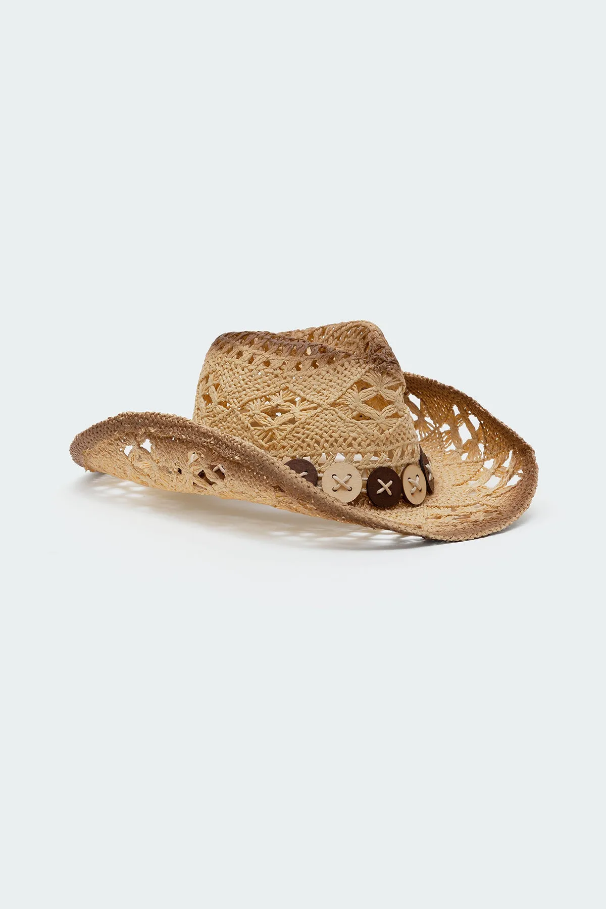 Howdy Straw Cowboy Hat sold by Edikted product image thumbnail 3