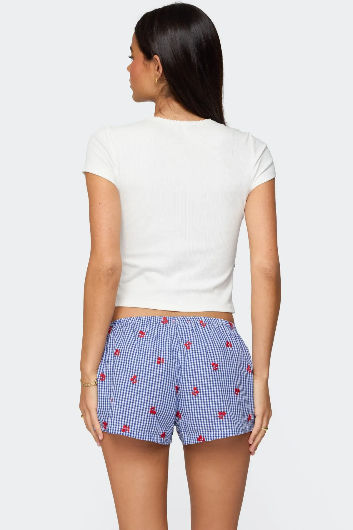 Solina Ribbed Button Up Top sold by Edikted product image thumbnail 5