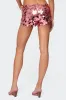 Sephira Sequin Micro Shorts sold by Edikted
