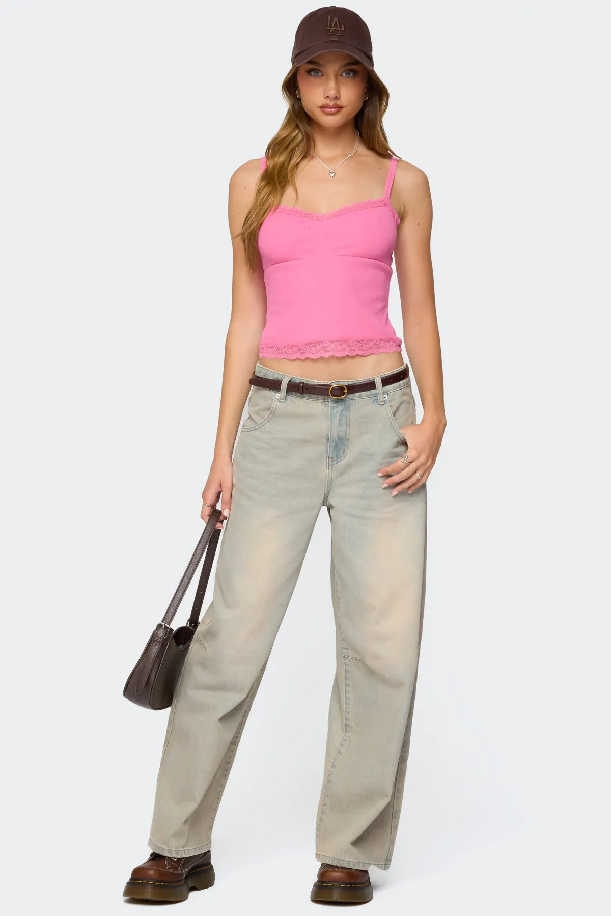 Mireille Lacey Tank Top sold by Edikted product image thumbnail 2
