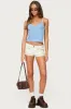 Cosette Pointelle Cupped Tank Top sold by Edikted