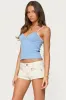 Cosette Pointelle Cupped Tank Top sold by Edikted