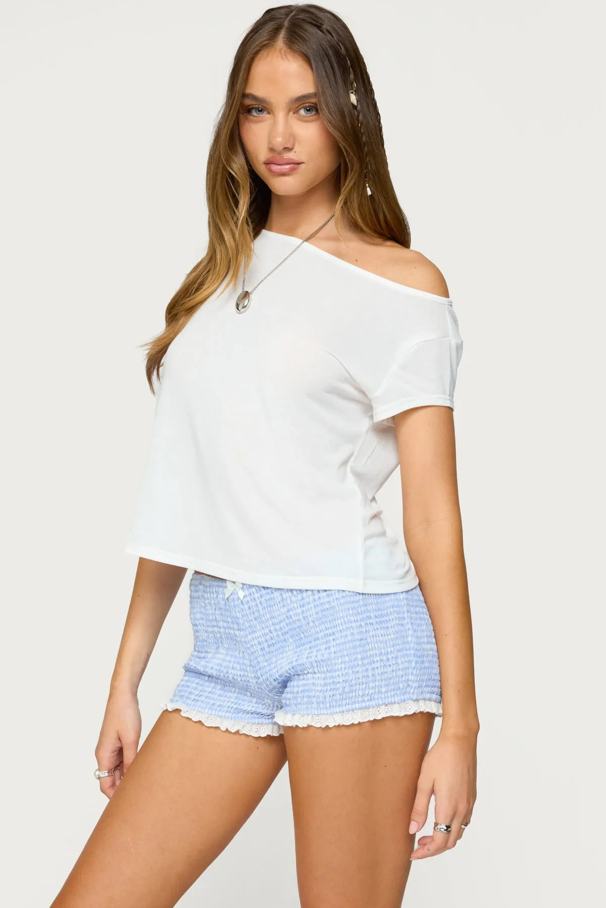 Anabella Off Shoulder Top sold by Edikted product image thumbnail 4
