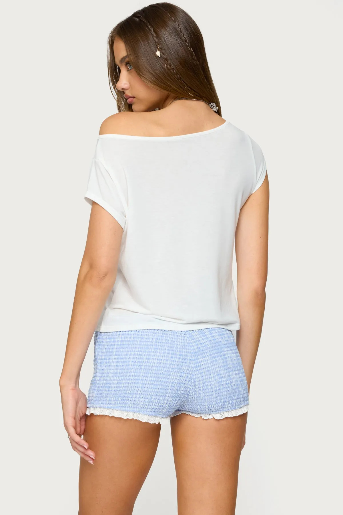 Anabella Off Shoulder Top sold by Edikted product image thumbnail 5