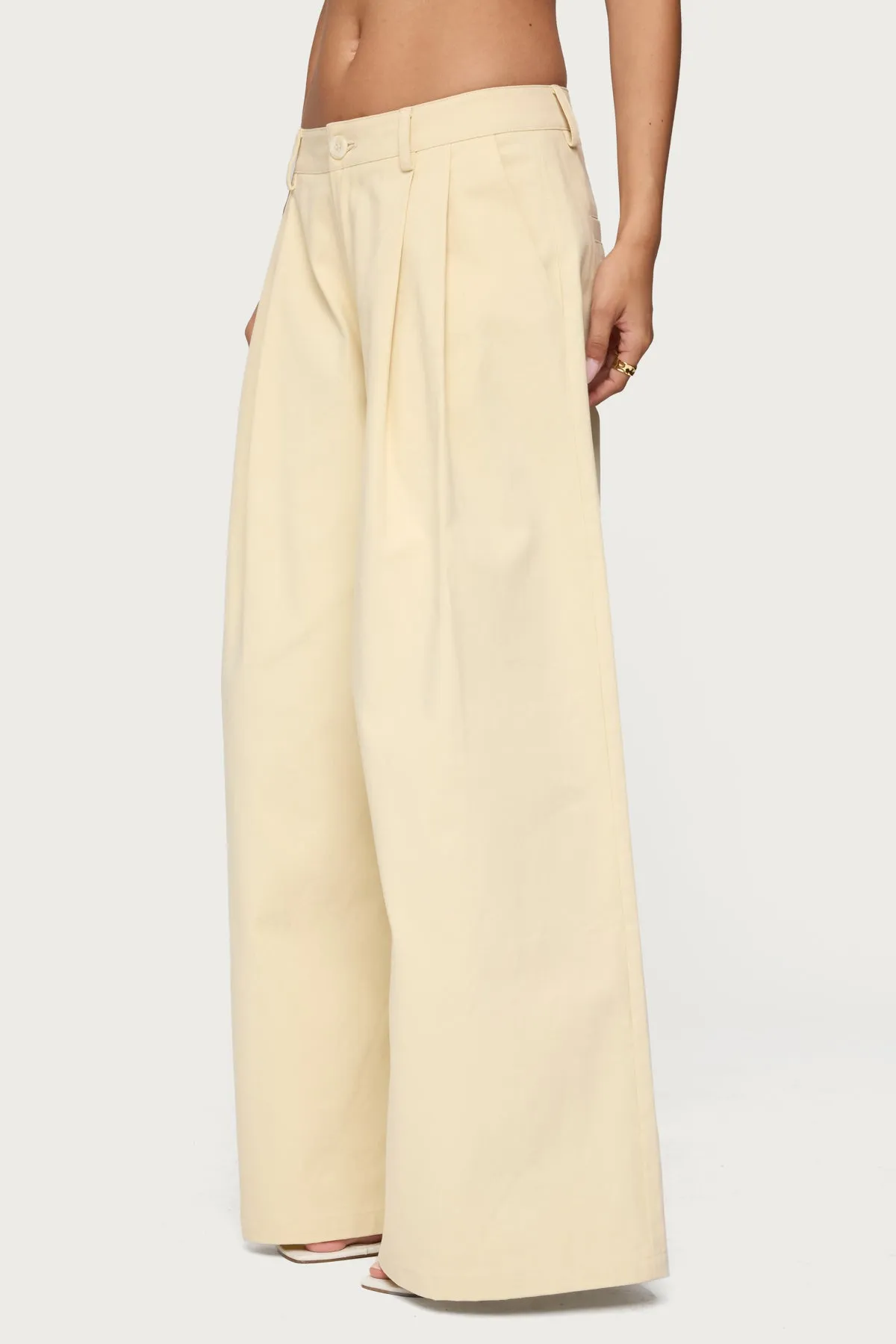 Lennon Ultra Wide Leg Pants sold by Edikted product image thumbnail 3