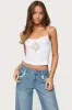 Morena Lacey Tank Top sold by Edikted