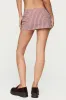Marlow Striped Mini Skort sold by Edikted