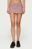 Marlow Striped Mini Skort sold by Edikted