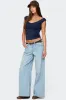 Angeline Wide V Neck Top sold by Edikted