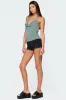 Rhia Cowl Neck Halter Top sold by Edikted