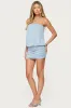 Paloma Strapless Mini Dress sold by Edikted