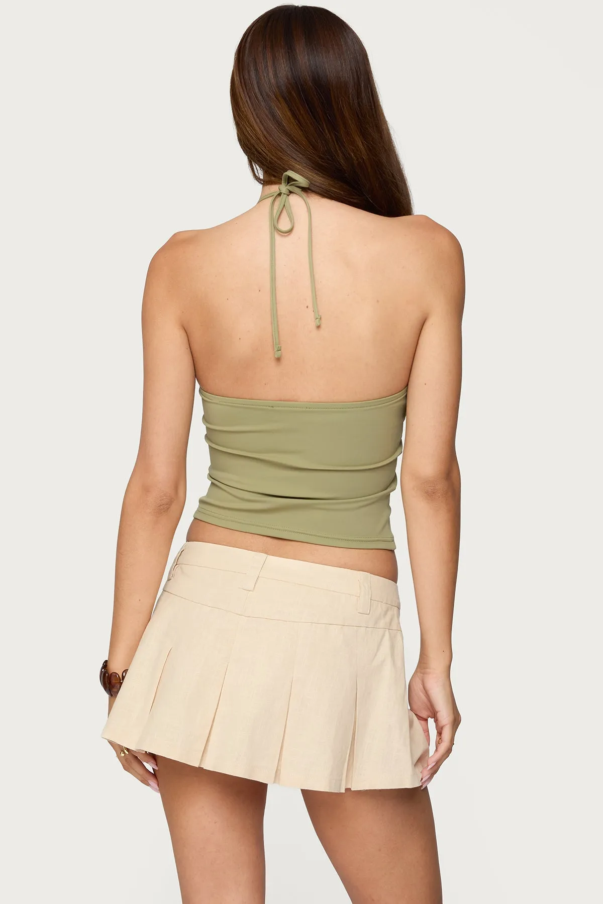 Ettie Pendant Halter Top sold by Edikted product image thumbnail 5