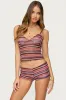 Zigzag Stripe Tank Top sold by Edikted