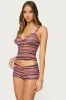 Zigzag Stripe Tank Top sold by Edikted