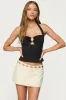 Delcy Cut Out Halter Top sold by Edikted