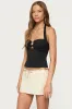 Delcy Cut Out Halter Top sold by Edikted