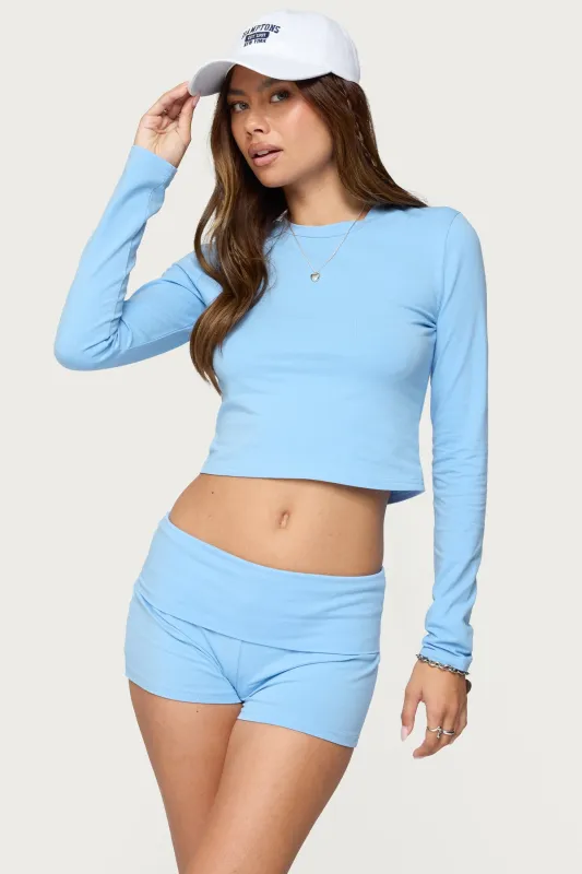 Meg Long Sleeve Top sold by Edikted