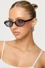 Clarke Oval Sunglasses sold by Edikted