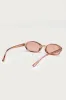 Clarke Oval Sunglasses sold by Edikted