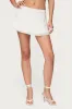 Iona Chiffon Ruffle Mini Skirt sold by Edikted