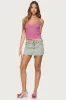 Frankey Sparkly Textured Knit Tank Top sold by Edikted