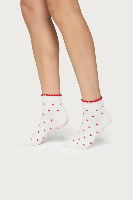 Heart Socks sold by Edikted
