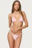Azalea Crochet Triangle Bikini Top sold by Edikted