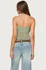 Embroidered Sheer Strapless Top sold by Edikted