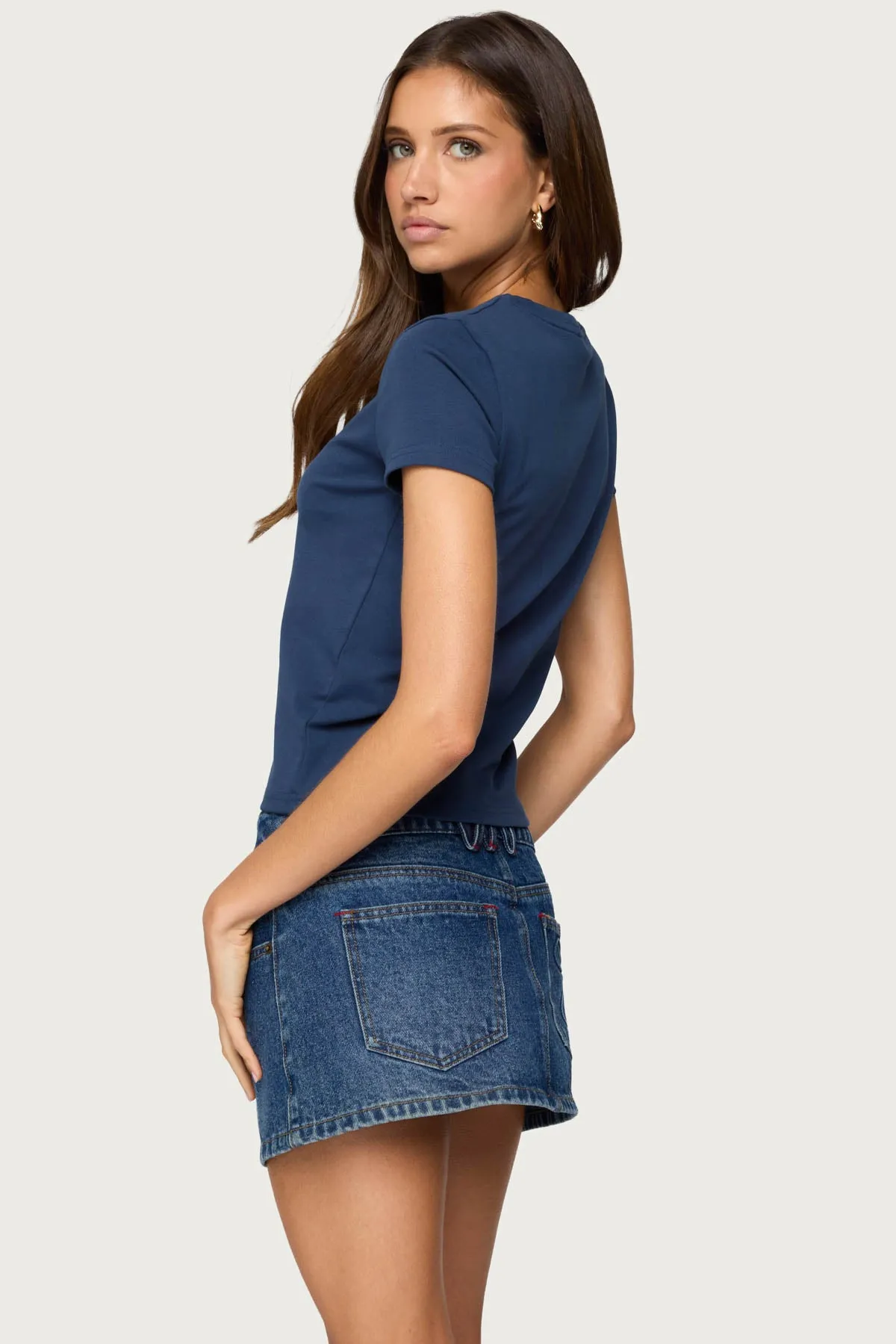 Lobster Club T Shirt sold by Edikted product image thumbnail 4