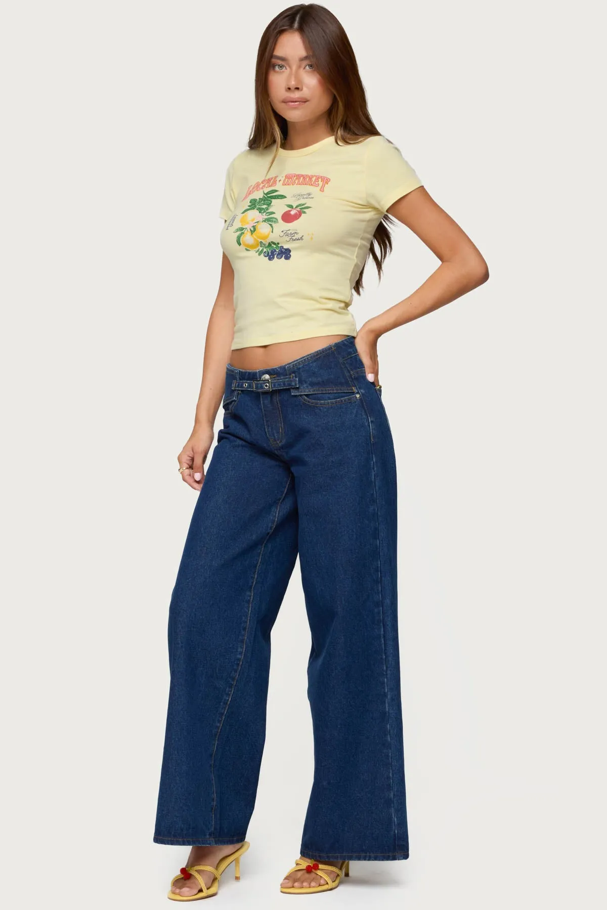 Local Market Graphic T Shirt sold by Edikted product image thumbnail 4