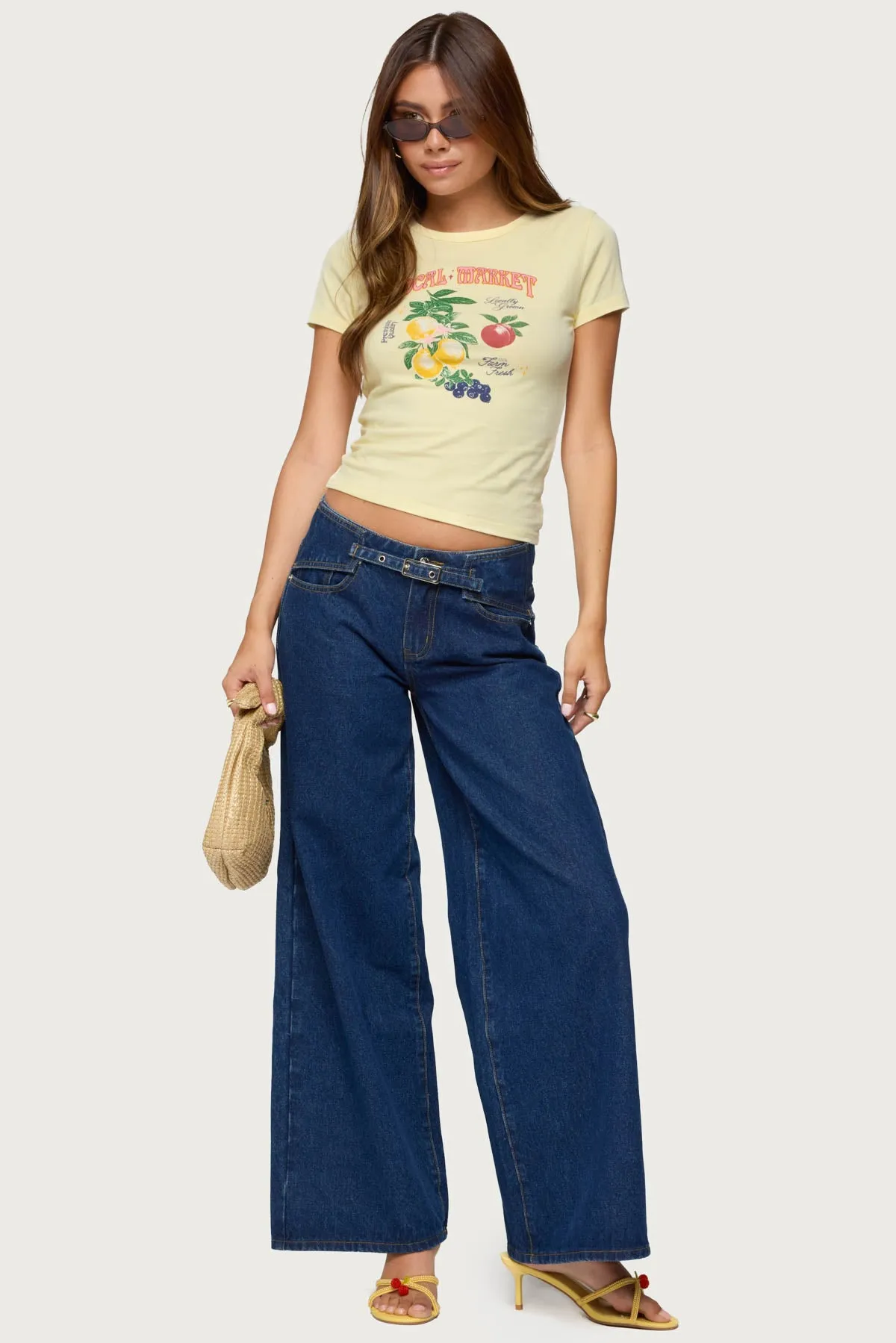 Local Market Graphic T Shirt sold by Edikted product image thumbnail 2