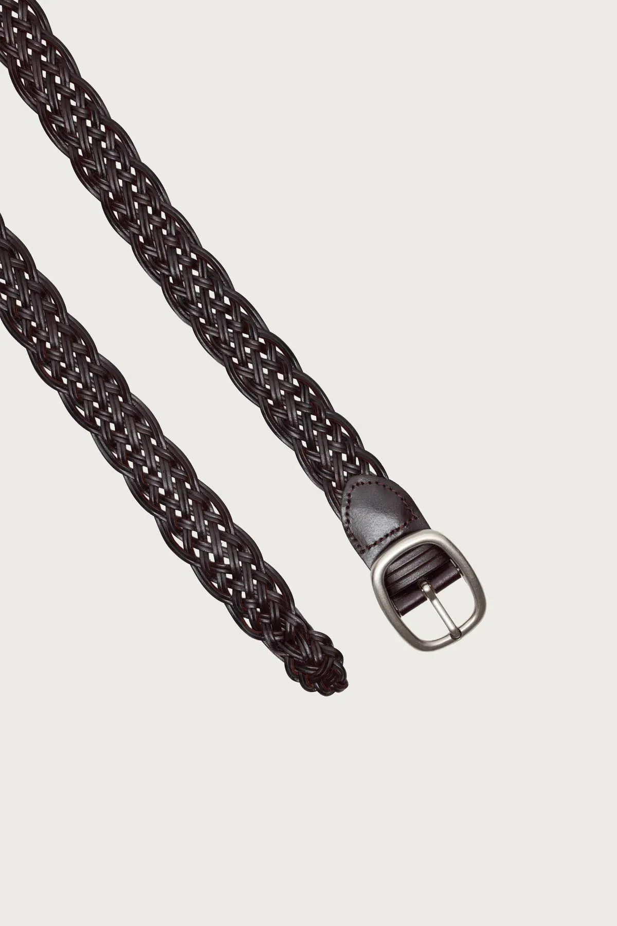 Woven Faux Leather Belt sold by Edikted product image thumbnail 3