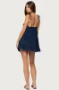 Sontana Ruched Tiered Mini Dress sold by Edikted