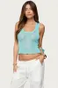 Eleora Sequin Knit Tank Top sold by Edikted