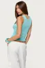 Eleora Sequin Knit Tank Top sold by Edikted