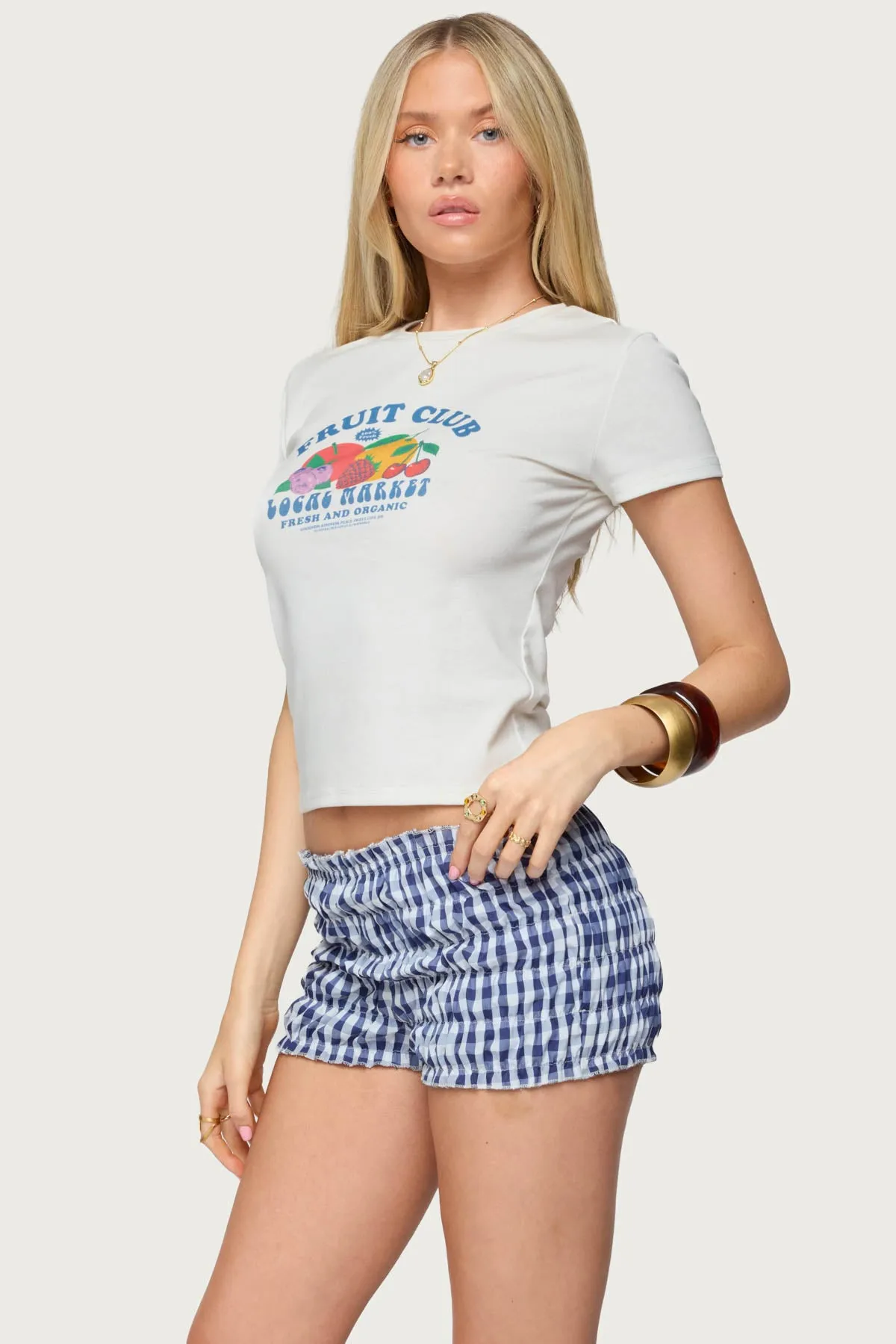 Fruit Club Graphic T Shirt sold by Edikted product image thumbnail 4