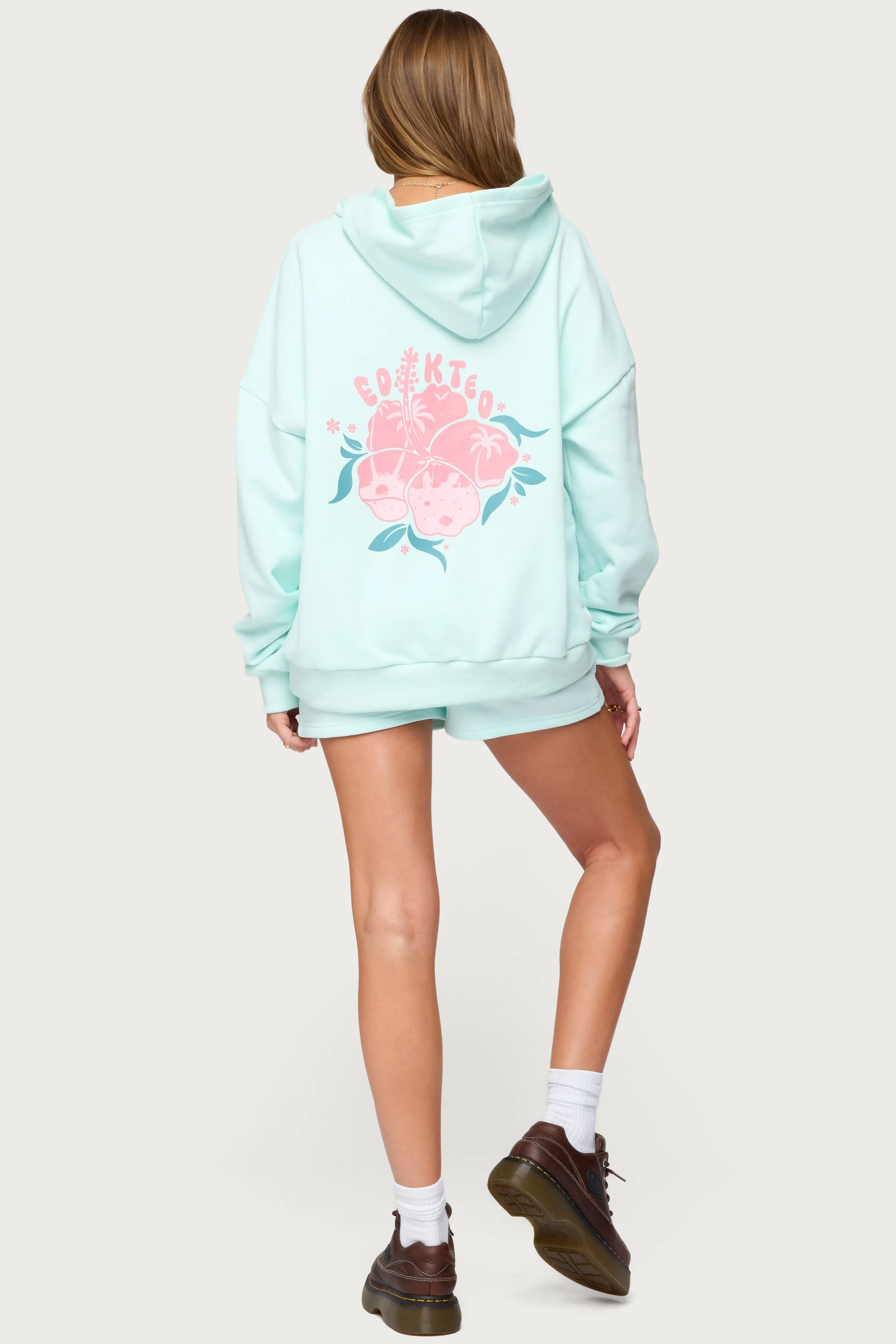 Beach Bloom Hoodie sold by Edikted product image thumbnail 4