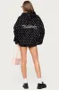 Chelsie Polka Dot Hoodie sold by Edikted