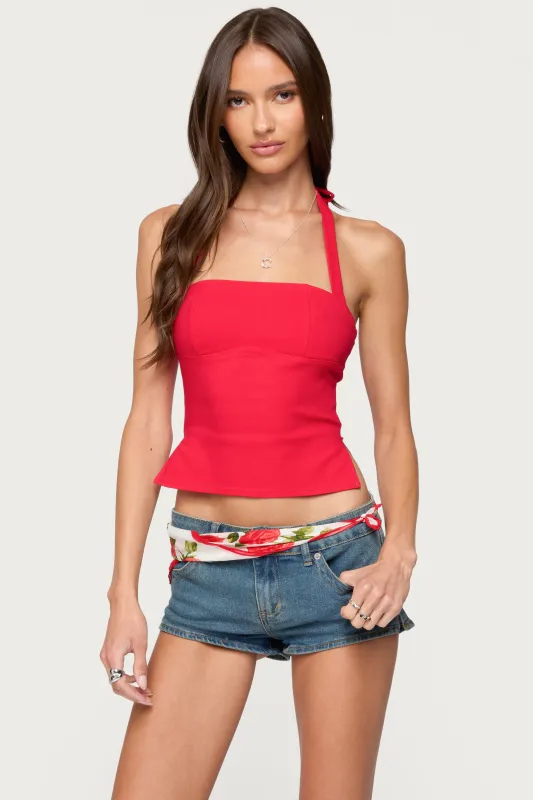 Dara Halter Top sold by Edikted