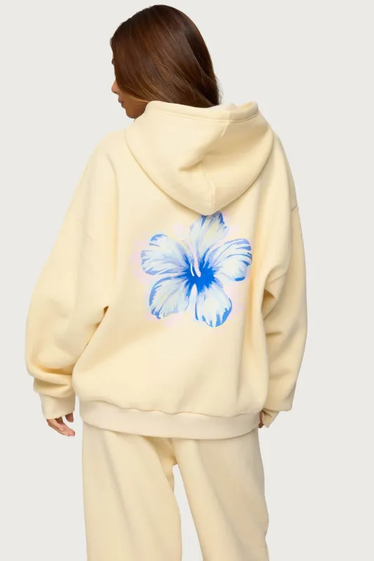 Tropical Bloom Hoodie sold by Edikted