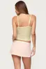Alanah Flower Cut Out Mesh Top sold by Edikted