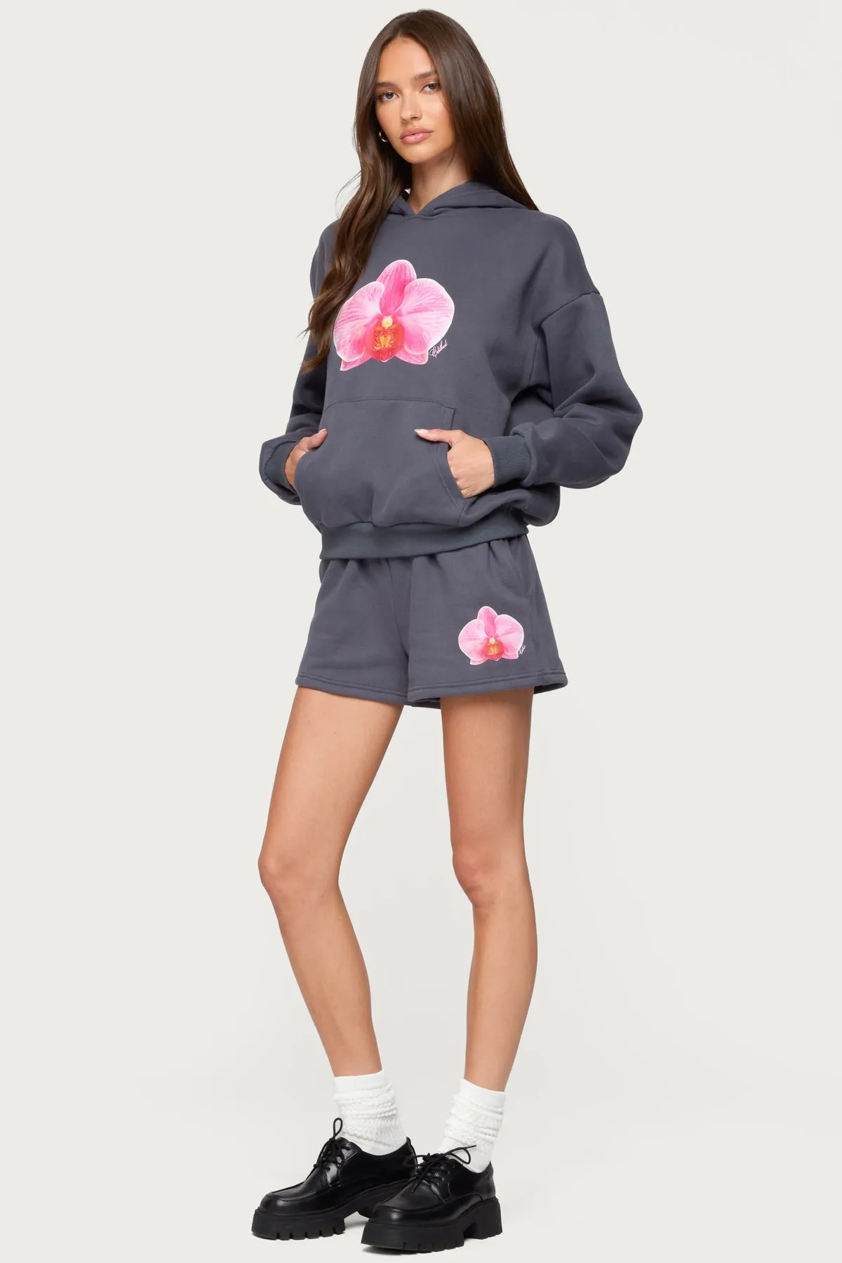 Orchid Babe Hoodie sold by Edikted product image thumbnail 4